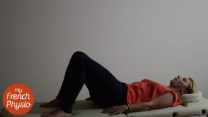 pelvis mobility exercise lying down posterior tilt