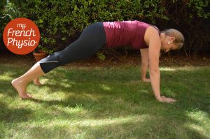 Plank good abdominal exercise