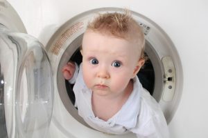 Baby & Child motor development from 15 months old to 4 years laundry machin