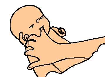 Suction reflex in infant & newborn, baby physiotherapy information